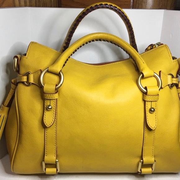 Dooney & Bourke Florentine Sunflower Satchel - Picture 6 of 12